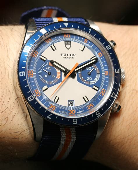 tudor heritage chrono eingestellt|tudor heritage chrono blue price.